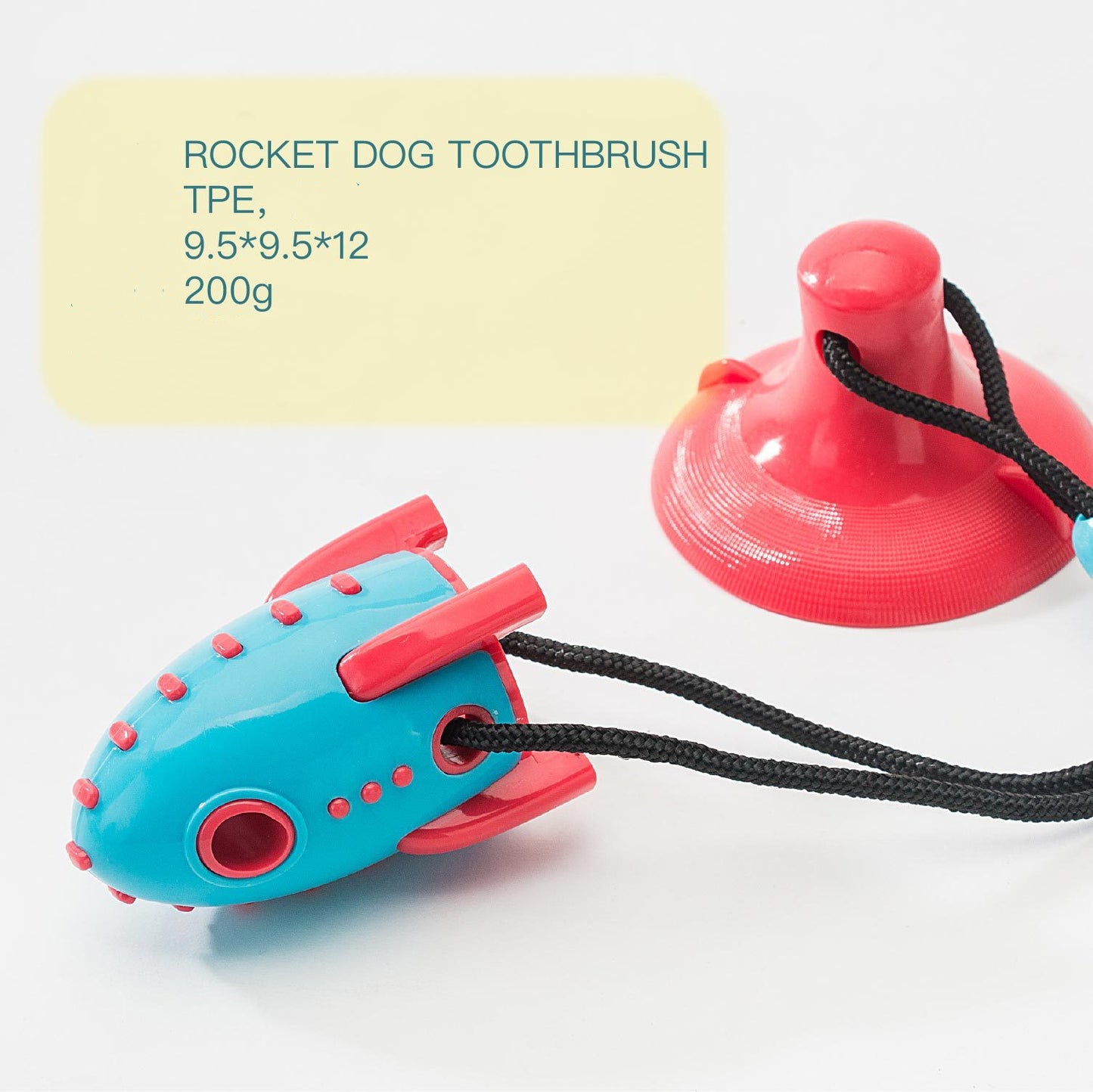 Bite-Resistant Rocket Leaking Toys