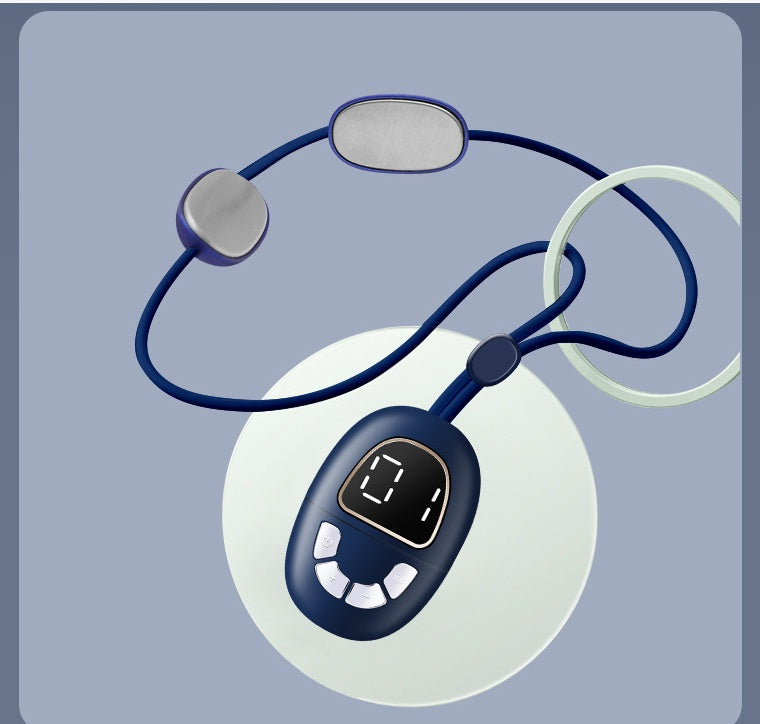 Hot Compress Mini Cervical Pulse Hanging Neck Massager