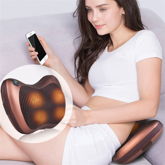 Multifunctional Waist Back Relaxation Massager Pillow Device