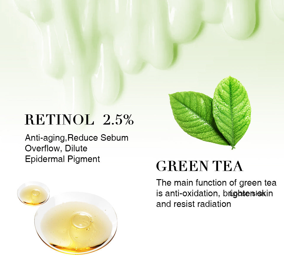 Retinol Green Tea Moisturizing Cream