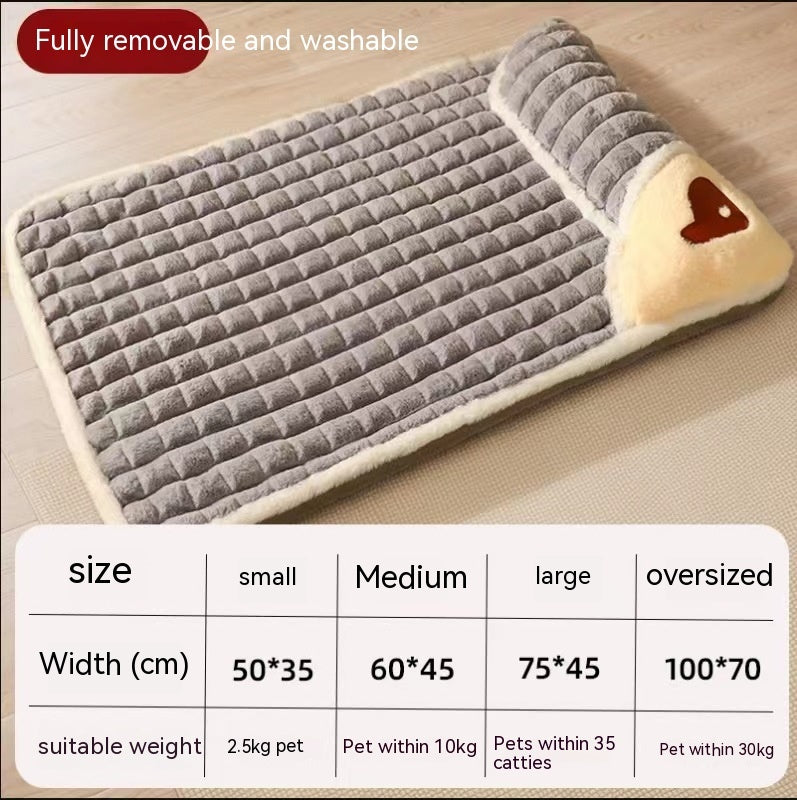 Washable Warm Dog Mat For Sleeping