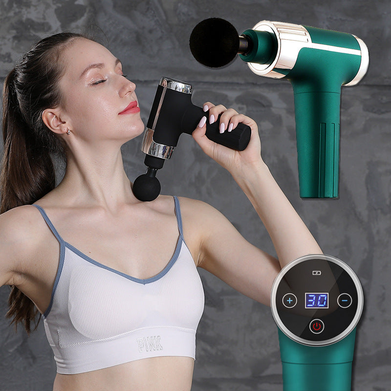 Electric Fitness Mini Fascia Massager Gun