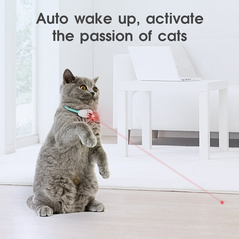 Automatic Smart Laser Teasing Cat Collar Toy