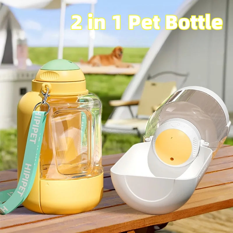 2 In 1 Portable Water Dispenser & Feeder