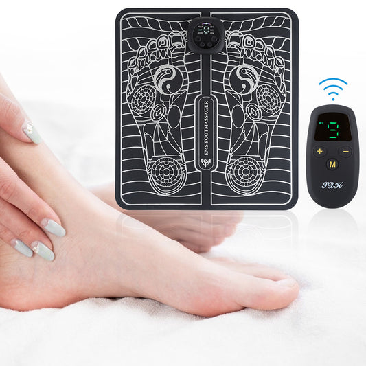 EMS Remote Control Foot Reflexology Massage Machine