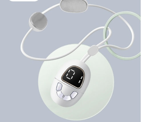 Hot Compress Mini Cervical Pulse Hanging Neck Massager