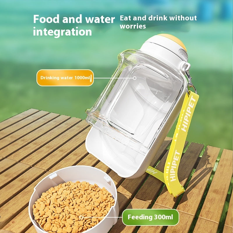 2 In 1 Portable Water Dispenser & Feeder